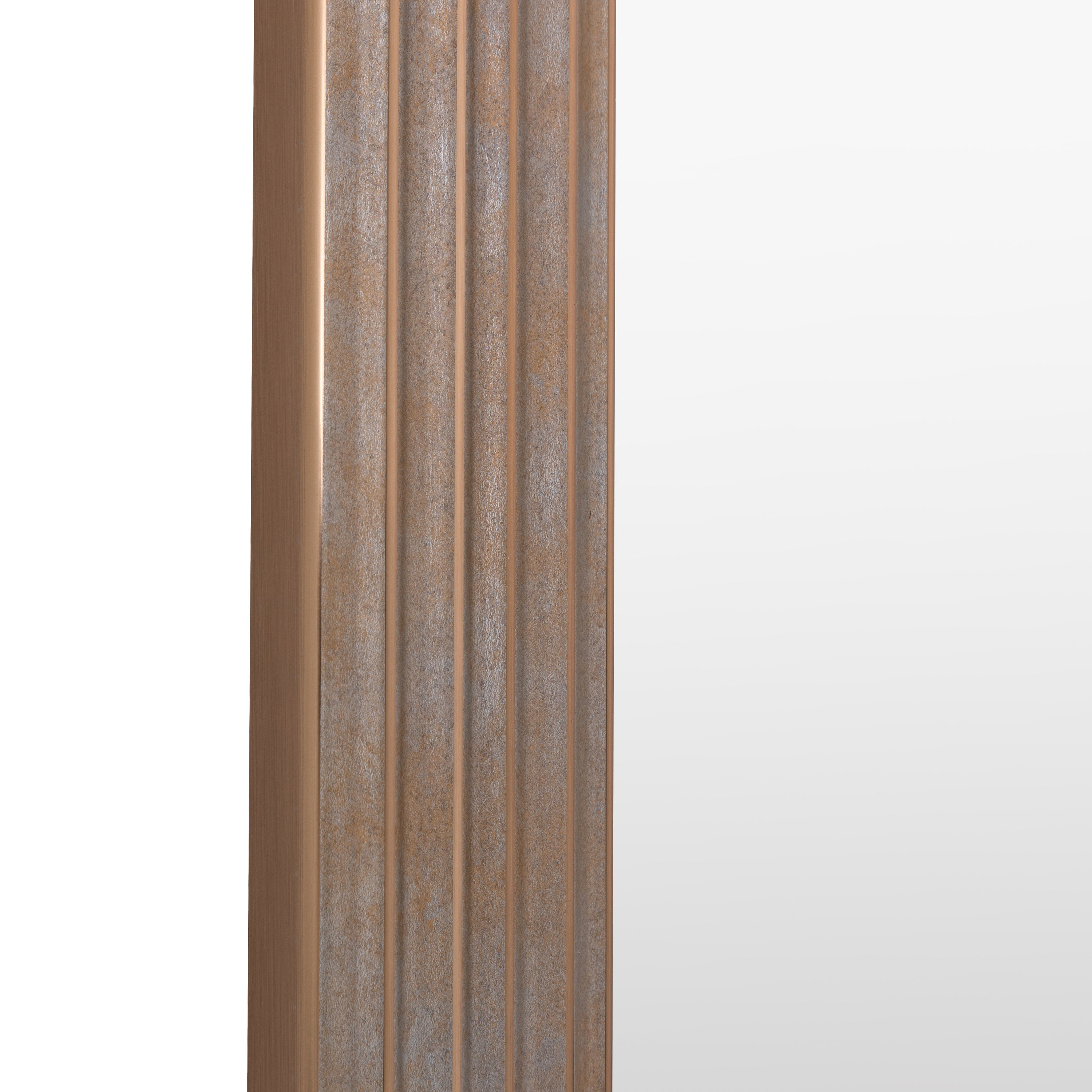 Santiago Rustic Gold Rectangle Wall Mirror